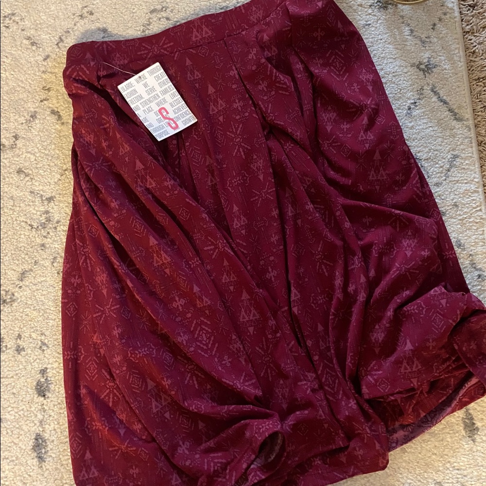 Lularoe Madison Print Skirt